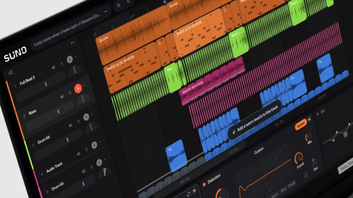 Suno Update Studio 2.0 verwandelt Plattform in eine vollwertige DAW