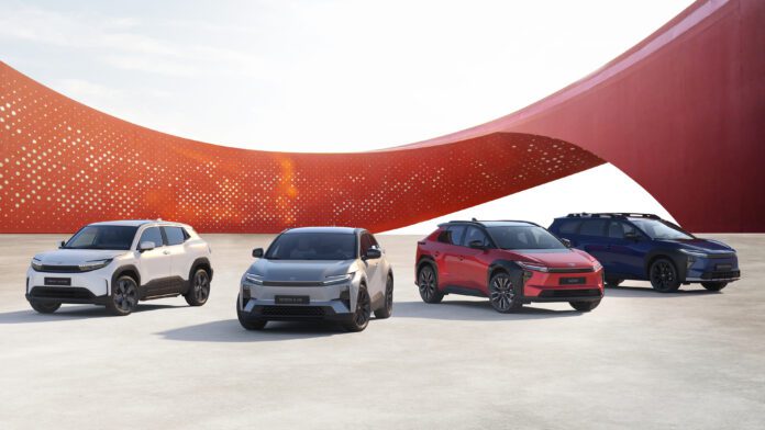 Toyota E‑Bonus von 7.000 Euro für den Toyota C‑HR+ Toyota E‑Bonus von 7.000 Euro für den Toyota C‑HR+