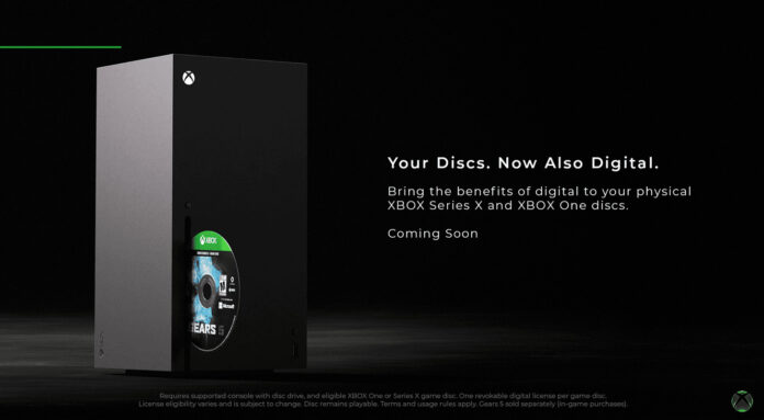 Xbox kündigt „Disc-to-Digital“-Programm an