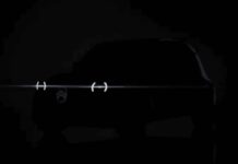 Silhouette des Concept Car des Elektro Citroen 2CV