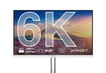 Neuer Preisbrecher für Kreativprofis: JAPANNEXT bringt 6K-Monitor für unter 900 Euro JAPANNEXT JN-IPS326K-HSPC9: 6K-Profi-Monitor
