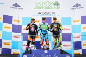 Moto4 Northern Cup 2026 Podium in Assen
