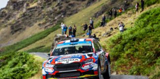 Rallye-EM 2026: Teemu Suninen krönt sich in Wales vorzeitig zum Europameister Duo Teemu Suninen/Antti Haapala Skoda Fabia RS Rally2