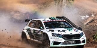 WRC2-Titelkampf: Skoda-Crews visieren Spitzenplätze bei der Rallye Chile an Robert Virves und Copilot Jakko Viilo (Toksport WRT) reisen als WM-Führende nach Chile