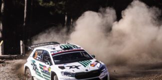Robert Virves baut WRC2-Führung in Chile aus und krönt sich zum Challenger-Champion Robert Virves/Jakko Viilo (Toksport WRT Škoda Fabia RS Rally2)