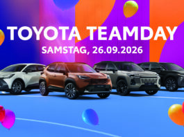Toyota Teamday 2026: Bühne frei für den neuen Yaris Cross und attraktive Top-Deals Toyota Teamday im Handel: Startschuss für den nachgeschärften Toyota Yaris Cross