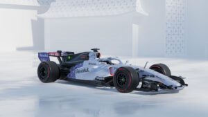 F1 Audi R26 mit Sonderlackierung zum GP von Singapur