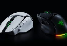 Razer Basilisk V4 Pro mit RGB Beleuchtung