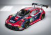 NFL-Flair beim DTM-Finale: New England Patriots erobern den Hockenheimring DTM Finale 2026 Porsche 911 GT3 R im Sonderdesign der New England Patriots