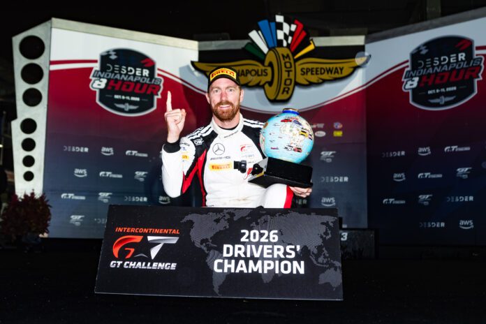 Indianapolis 8 Hour: Maxime Martin ist IGTC-Champion 2026 Maxime Martin ist IGTC Champion