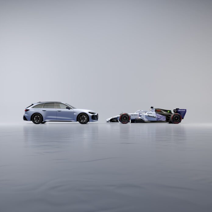 Neuer Audi RS5 und Audi R26 mit Sonderlackierung für Singapur Neuer Audi RS5 und Audi R26 mit Sonderlackierung